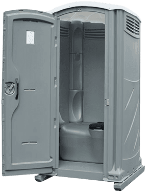 Standard Porta Potty Rental with Door Open