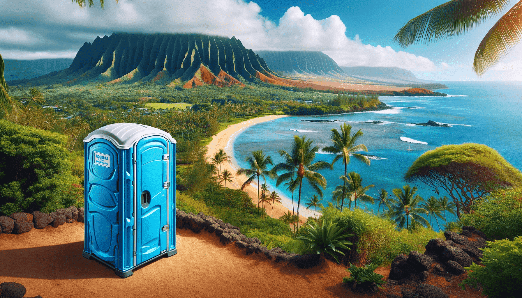 Hawaii's Flexible Portable Restroom Rentals Mesa Waste Services